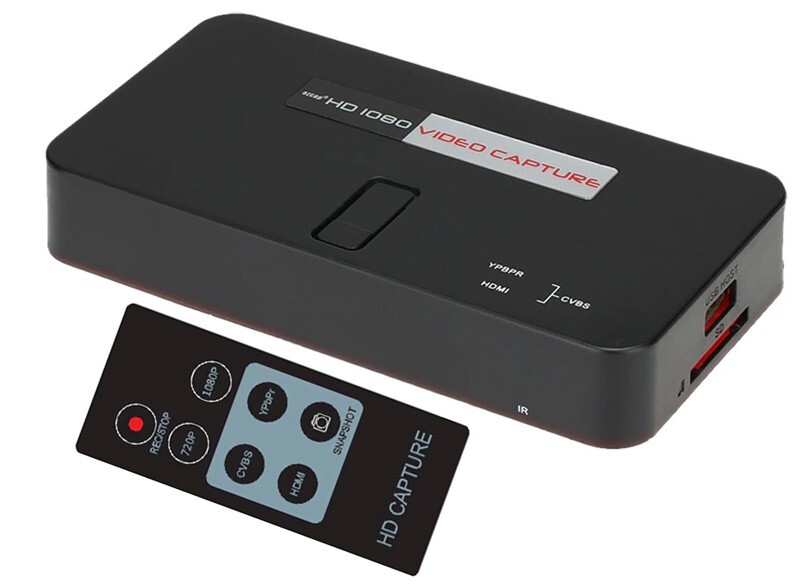 H.264 HD Digital Video Recorder With 1080P Component RCA AV USB SD Card Inputs
