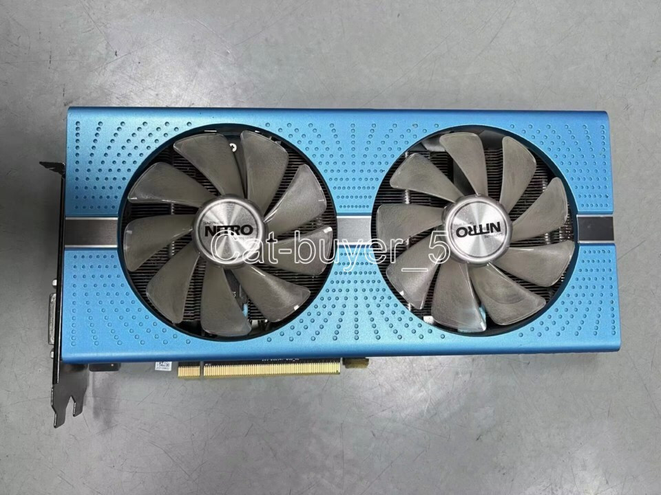 SAPPHIRE Radeon RX580 8GB 2304SP GDDR5 Graphics Video Card DP DVI HDMI