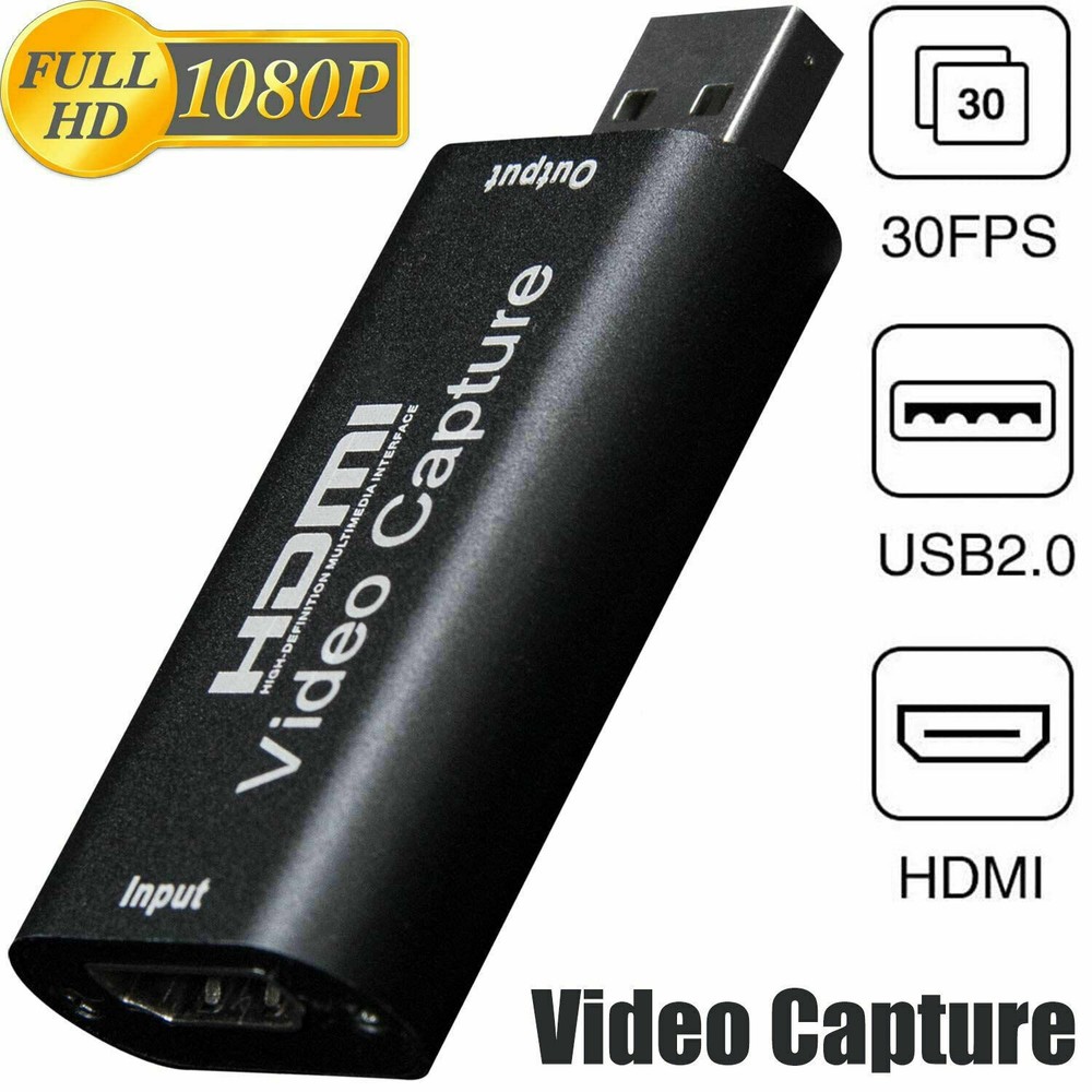 HDMI to USB Video Capture Card 1080P Recorder Phone Game Video Live Streaming zz
