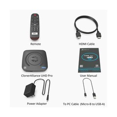 UHD Pro, 4K Video Recorder, HDMI Capture DVR with H.265/H.264 Codec, Cinemati…