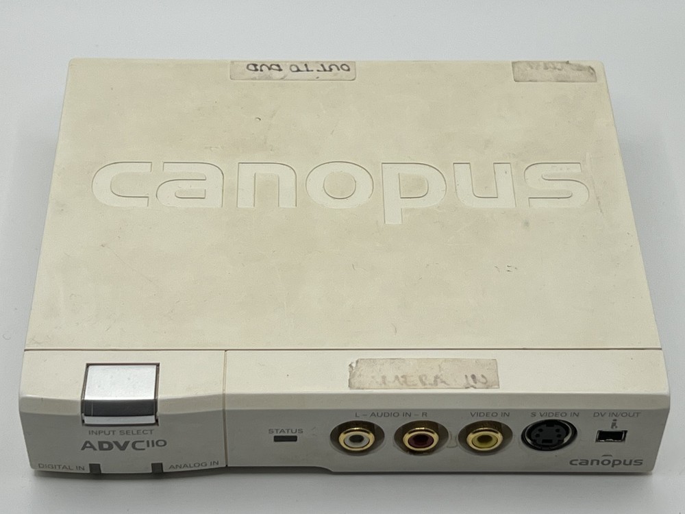 Canopus ADVC-110 Advanced Digital Video Converter – Unit C
