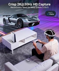 Syntech 2K@30Hz Video Capture Card with 100W PD Charging 5FT4K Input HDMI