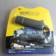 Usb Dvr Capture Usb 2.0 Video Adapter With Audio, Model No.T118 New In Package