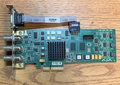 AJA Corvid 3G PC Video Capture/Playback Card SDI I/O Model Z-OEM-CRV-T-R0 #1