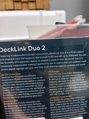 Blackmagic Design DeckLink Duo 2 BDLKDUO2 – Open Box