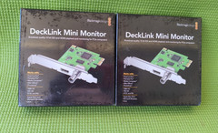New lot of 2 Blackmagic Design DeckLink Mini Recorder monitor