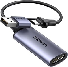Lightweight 4K HDMI Capture Card with USB-A & USB-C for Seamless Streaming
