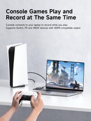 Hagibis USB3.0 Video Capture Card with 100W PD HDMI to USB/USB Small, UHC07P