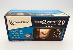ClearClick Video to Digital Converter 2.0 VHS Camcorder Tapes – NEW SEALED