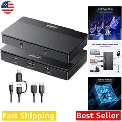 HD Capture Card 4K 60Hz Loop-out USB C 3.0 1080P 60FPS for Gaming Streaming