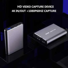 4K 60HZ HDMI Loop 1080P USB 2.0 PC Live Streaming Game Record Video Capture Card