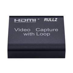 Loop Out USB HDMI Video Capture Card Live Streaming Record PS4 Switch DVD Camera