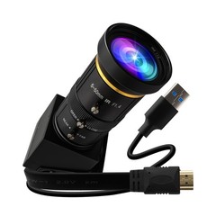 ELP 4K 60fps USB3.0 Webcam – HDMI & USB Output, Dual Display, Manual Zoom, 10…