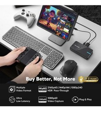 AVerMedia Capture Card for Streaming 4K60 HDR Passthrough GC311G2 BLACK