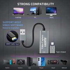 Video Capture Cards, 4K HDMI to USB 3.0 Video Capture Device, 1080P HD 60fps …