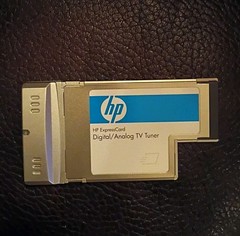 HP ExpressCard Digital / Analog TV Tuner Card – PN 438587-001 (without cables)