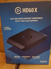 Elgato HD60 X External Capture Card. Stream and record in 1080p60 HDR10 or 4K30