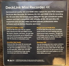 Blackmagic Design DeckLink Mini Recorder 4K PCIe HDMI SDI Video Capture Card