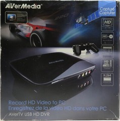AVERMEDIA AVerTV USB HD DVR – Record HD Video to PC – In Box