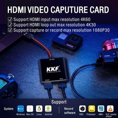 Capture Card, 4K HDMI Capture Card for Switch,Video Capture Card for Streamin…