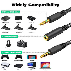 Chat Link Pro Cable for Nintendo Switch Xbox One PS4 PS5 with Isolator (6.6FT) (