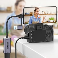 Aluminum Alloy HDTV Video Captures Grabbers 4K60Hz USB3.0 Interfaces for