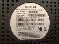 Amino Amulet 655M Full 4K HEVC H.265 HDMI 2.0 Video Decoder 2160p60 500GbHD Wifi