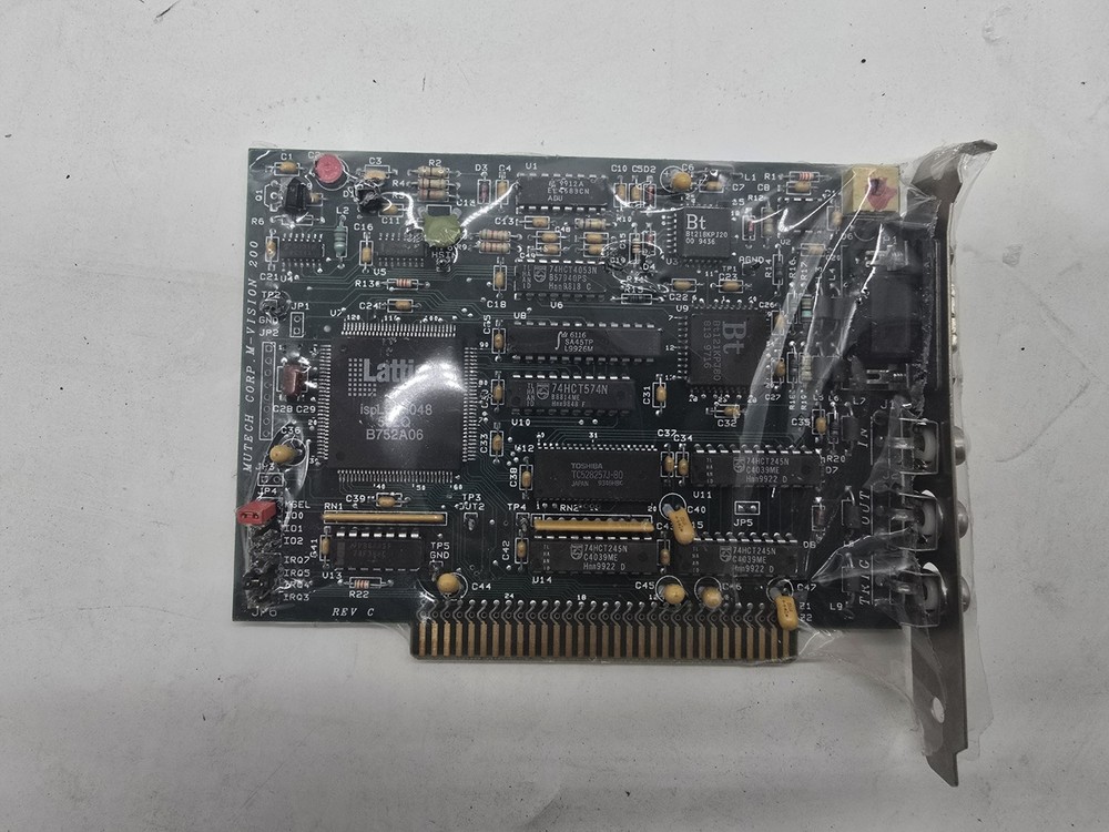 MuTech M‑Vision 200 Frame Grabber PCI Card – Industrial Video Capture