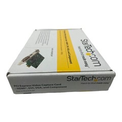 StarTech PEXHDCA Express Video Capture Card – HDMI,DVI,VGA & Component 1080P