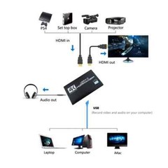 4k Hd Video Capture Card HdTV Camera Recording Box – Compatible with Usb 3.0pc