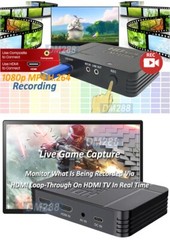 H.264 HD Digital Video Recorder With 1080P Component RCA AV USB SD Card Inputs