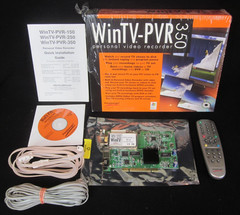 Hauppauge WinTV-PVR 350 Model 990 Video Recorder PCI Bus Card COMPLETE w/ BOX