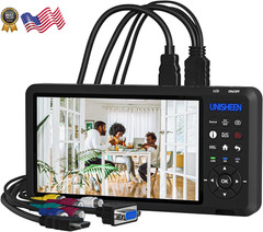 ideo Recorder 1080P 60FPS USB2.0 with 7″ Screen, DVI/HDMI/CVBS/VGA/YPBPR Cap