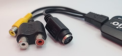Roxio Video Capture USB UB315-E Version 3 With RCA & S-Video Cable Tested & Work