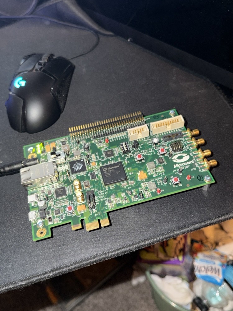 Microsemi SmartFusion2 M2GL_M2S-EVAL-KIT FPGA Development Board Rev C PCIe
