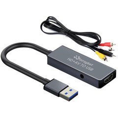 Capture Card for VHS/DVD/Streaming – Plug and Play