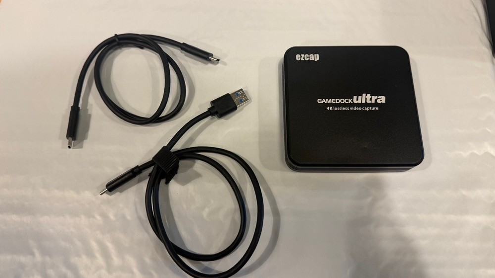 Ezcap Gamedock Ultra 4K HDMI Video Capture Game Recorder 4kp60 Hdr Pass-Through