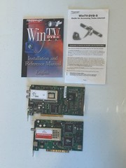 Lot of 2: Hauppauge WinTV – DVBs and PentaMedia Satellite PC Cards