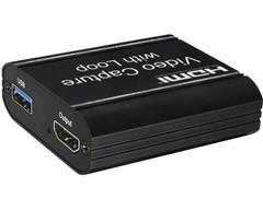 4k HDMI to USB 2.0 Video Capture Card Screen Record Game Live Streaming Mic Loop