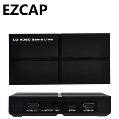USB 3.0 1080P HDMI Video Capture Card Game Live Streaming AV for PS3 PS4 XBOX PC