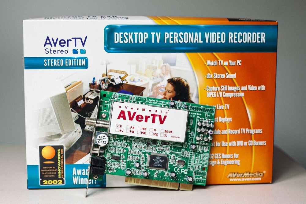 AverTV Stereo – Desktop TV Tuner PVR – PCI – excellent condition