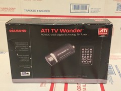 ATI TV Wonder 600 USB External TV Tuner New Sealed in Box NIB Vintage