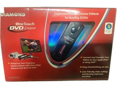 Diamond Multimedia VC600 USB 2.0 One Touch VHS to DVD Video Capture Device