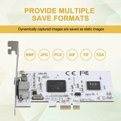 PCIE Expansion Card PCIE to AV 640X480 Resolution Video Capture Card5082