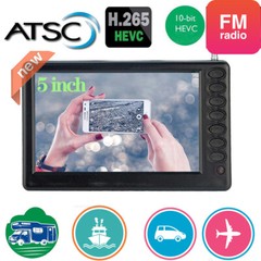 5 Inch Portable Mini Digital Tv With ATSC-T FM ATV USB Battery Pocket tv ATSC