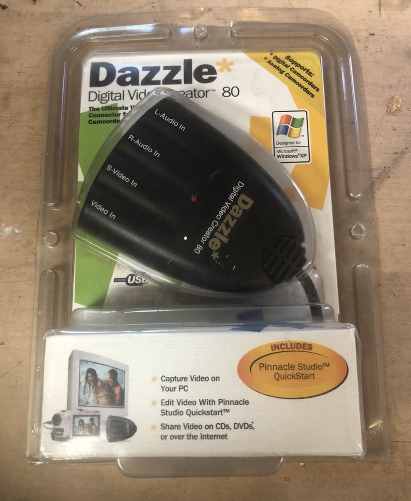 NEW Dazzle Multimedia DM-5400 Digital Video Creator 80 Capture Card