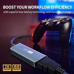 Ultra-Low Latency 1080P USB Capture Card – Live Broadcasting