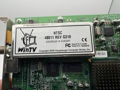Hauppauge WinTV-PVR-250 PCI TV Tuner Capture Card w/ Manual NTSC REV G310