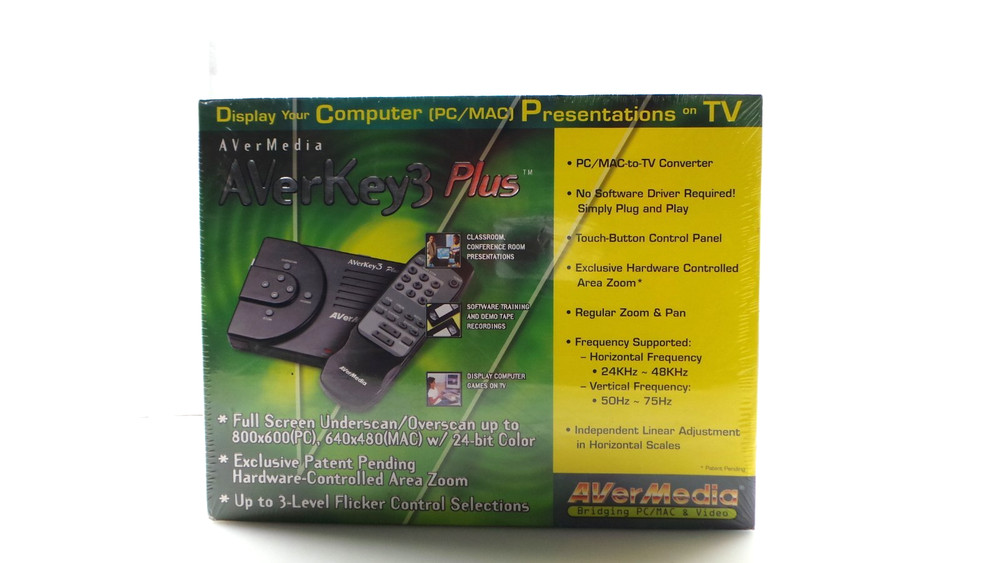 Avermedia Bridging PC/MAC & Video Averkey3 Plus – New in Box