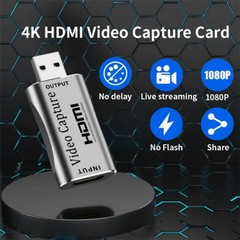C30 For Game Live Streaming Aluminum Alloy USB Male to HDMI Female HD Video Capt